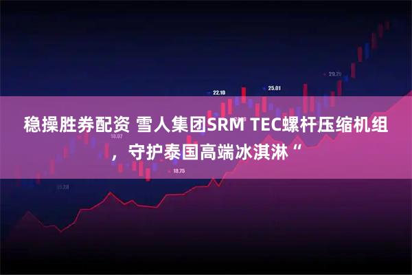 稳操胜券配资 雪人集团SRM TEC螺杆压缩机组，守护泰国高端冰淇淋“